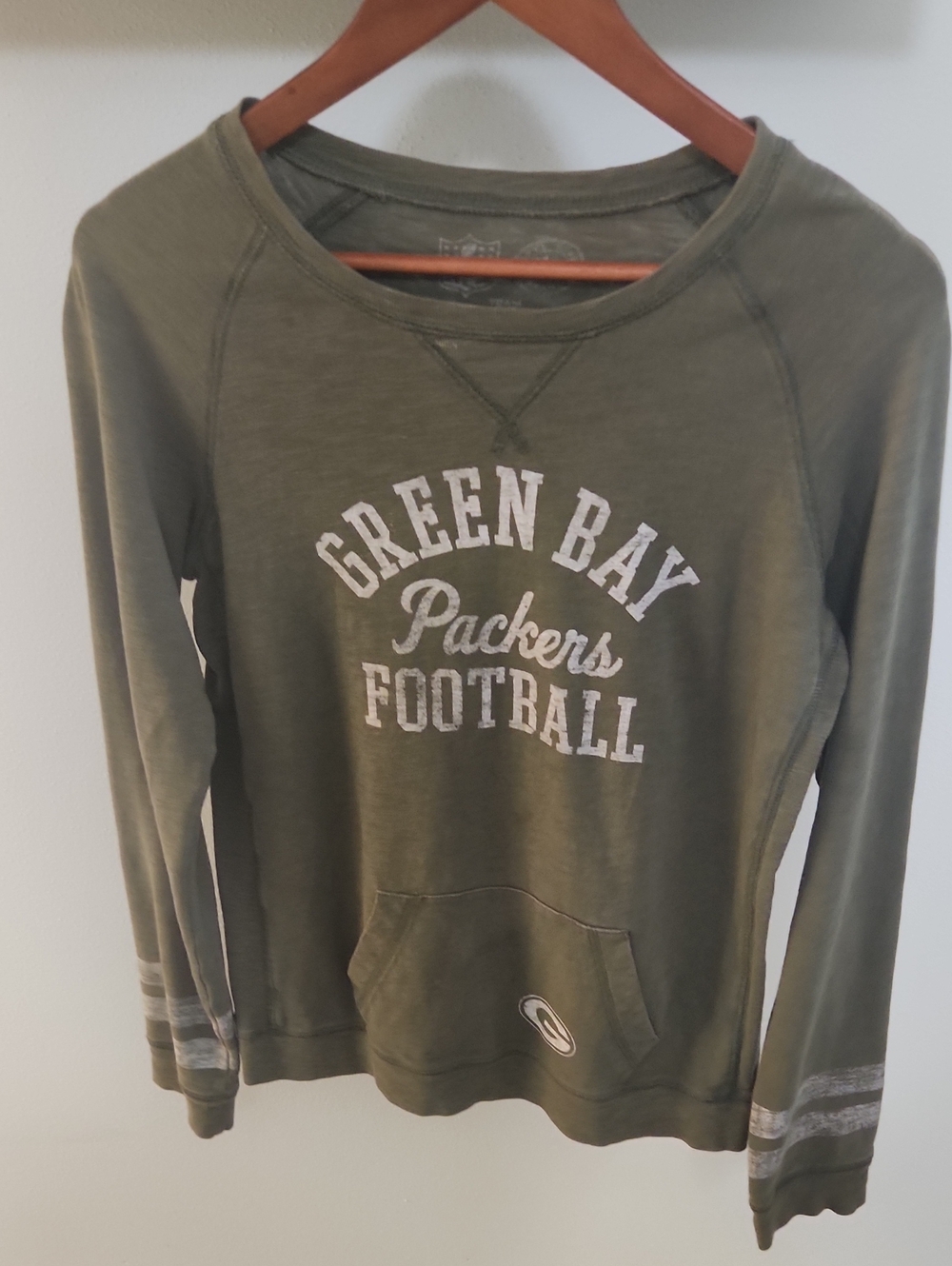 47 Brand Green Bay Packers Olive Crewneck Sweatshirt